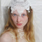 CROCHET PEARLS HEADPIECE