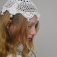 CROCHET PEARLS HEADPIECE