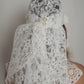 White lace headpiece