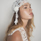 White lace headpiece