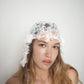 White lace headpiece