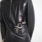 LEATHER BELT JACKET