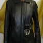 LEATHER BELT JACKET